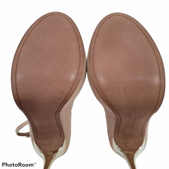 BCBGMAXAZRIA Becky Peep Toe Dress Pumps SIZE 7 - Picture 8 of 11